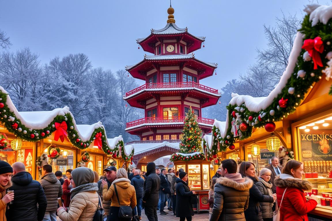 Chinesischer Turm Weihnachtsmarkt München