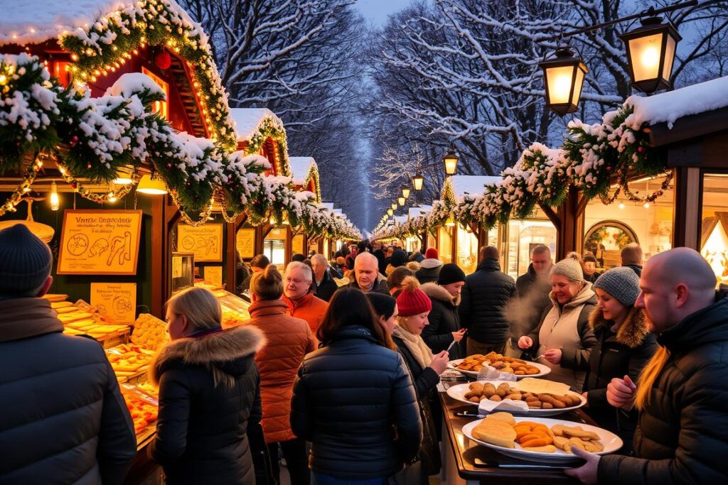 Christkindlmarkt Rotherbaum Spezialitäten