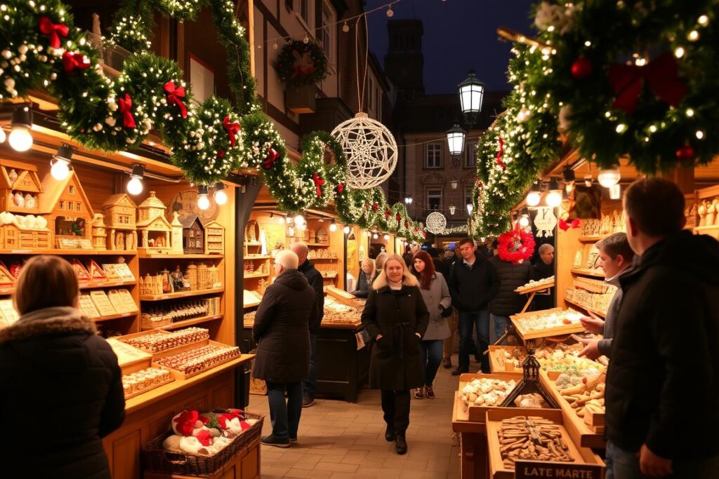 Erzgebirgische Weihnachtskultur auf dem Freiberger Christmarkt