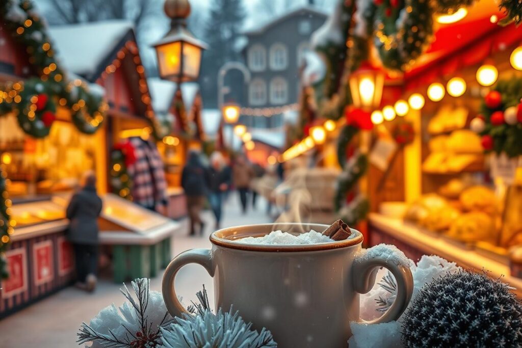 Glühwein auf dem Dillinger Weihnachtsmarkt
