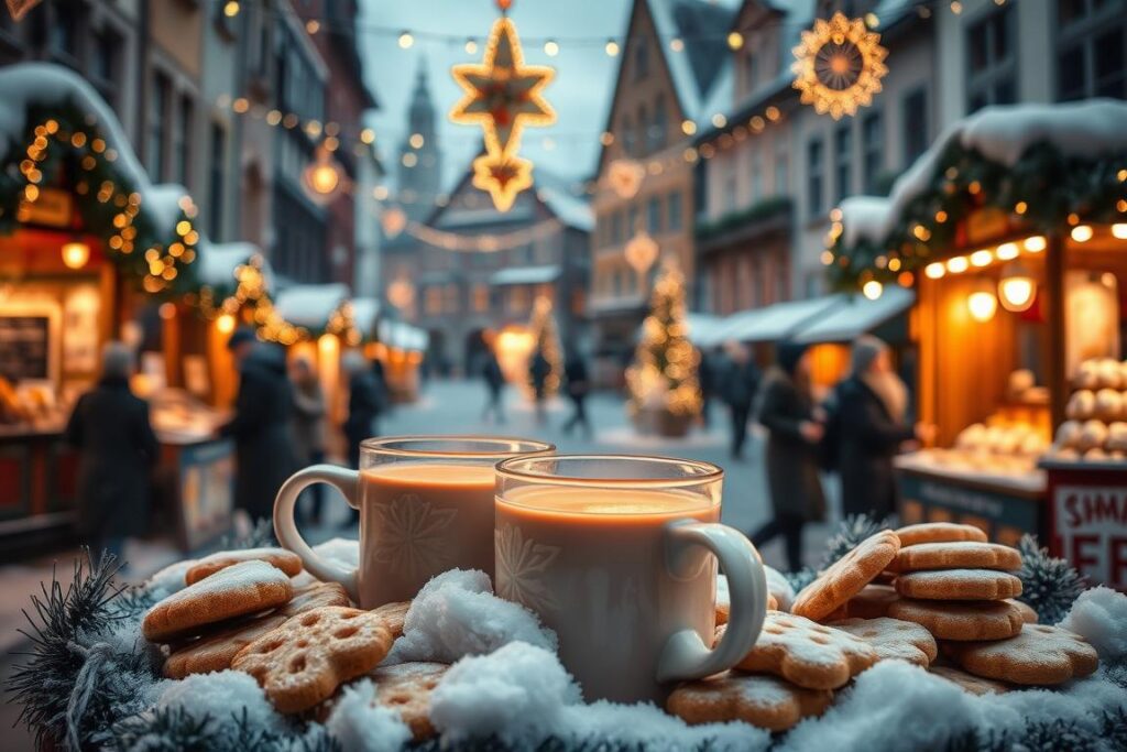 Glühwein und Lebkuchen am Coburger Weihnachtsmarkt