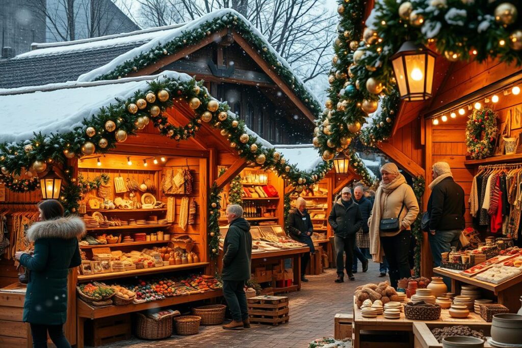 Handwerkskunst auf Weihnachtsmärkten
