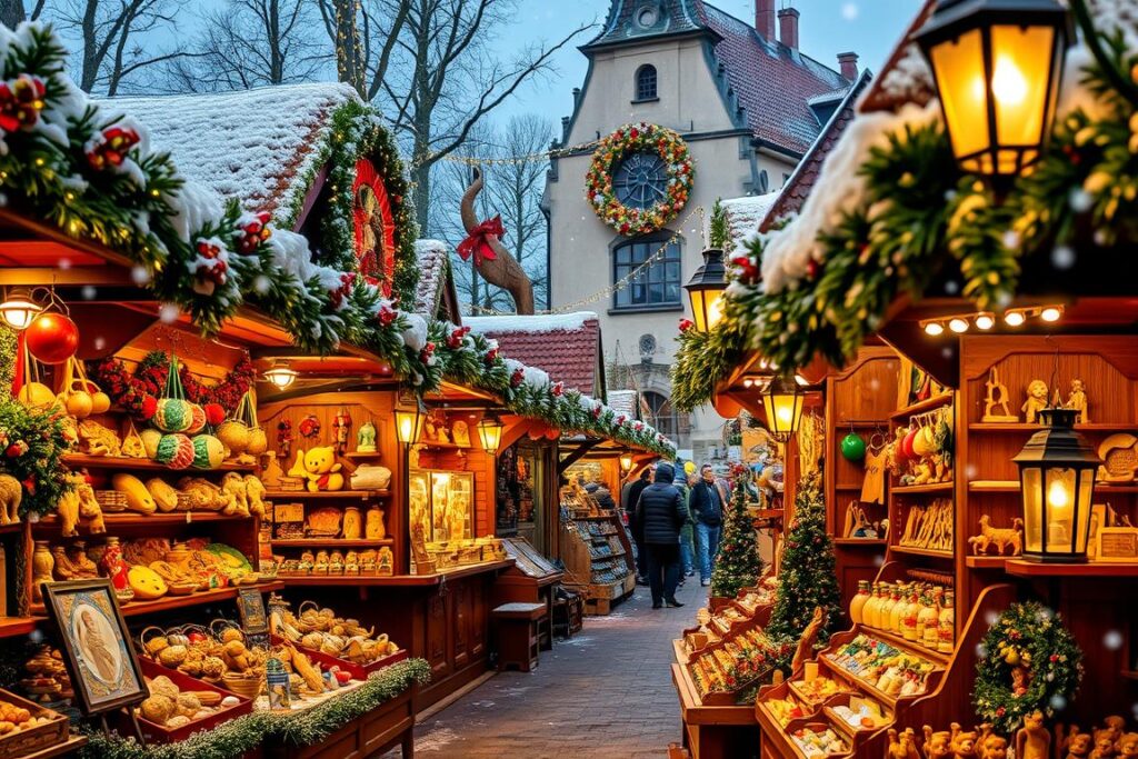 Handwerkskunst auf dem Merziger Weihnachtsmarkt