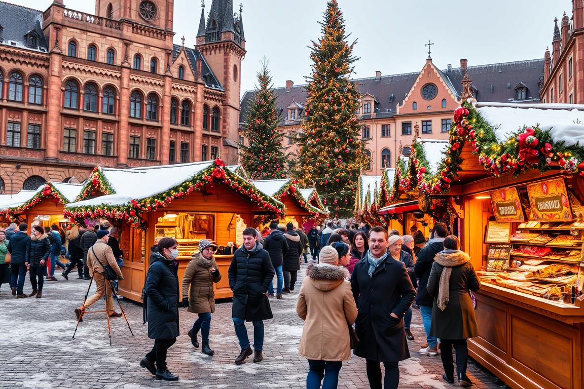 Historischer Weihnachtsmarkt Leipzig