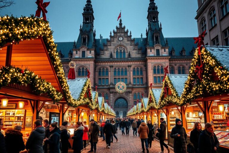 Historischer Weihnachtsmarkt am Rathaus