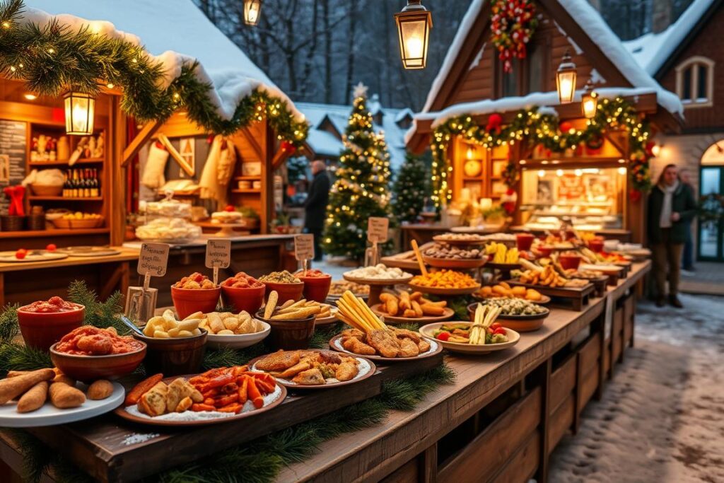 Kulinarische Highlights im Weihnachtsdorf auf Gut Stockseehof