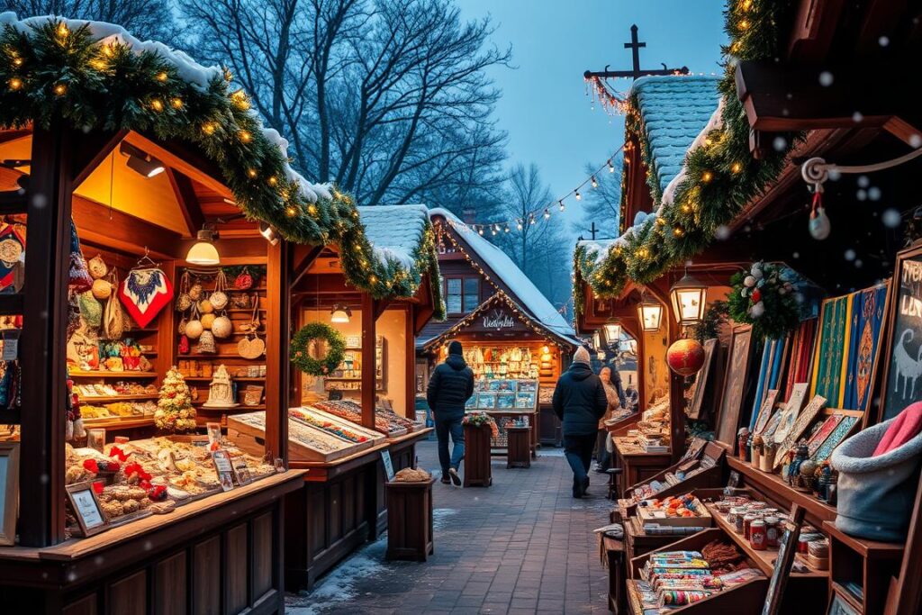 Kunsthandwerk auf dem Christkindlmarkt Kunsthandwerk auf dem Christkindlmarkt