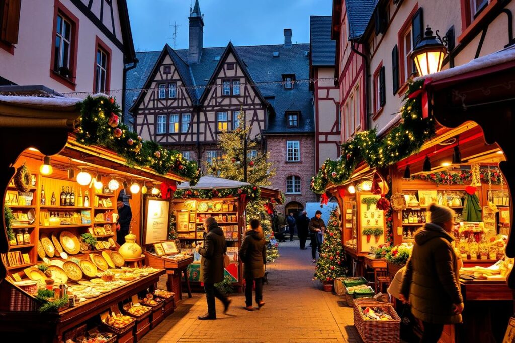 Kunsthandwerk auf dem Weihnachtsmarkt