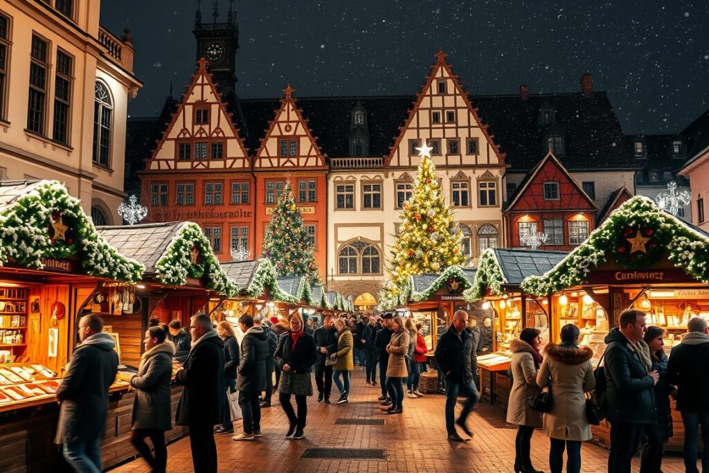 Mittelalterlicher Weihnachtsmarkt München Wittelsbacherplatz