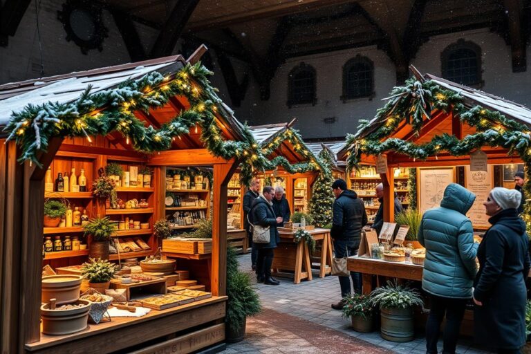 Ökologischer Weihnachtsmarkt im Museum der Arbeit in Hamburg
