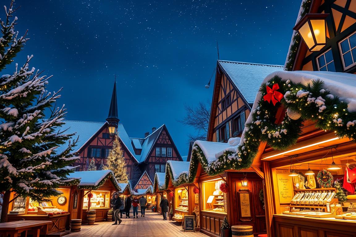 Romantischer Weihnachtsmarkt in Spalt
