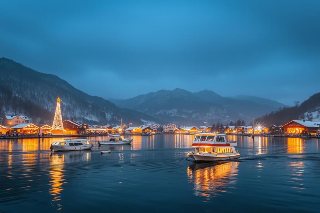 Schiffsverbindungen Weihnachtsmarkt Tegernsee