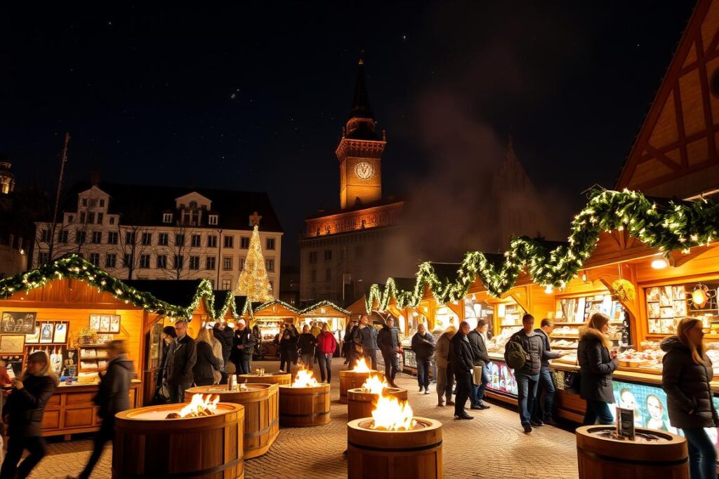 Stimmungsvolle Atmosphäre auf dem Schlachte-Zauber Stimmungsvolle Atmosphäre auf dem Schlachte-Zauber