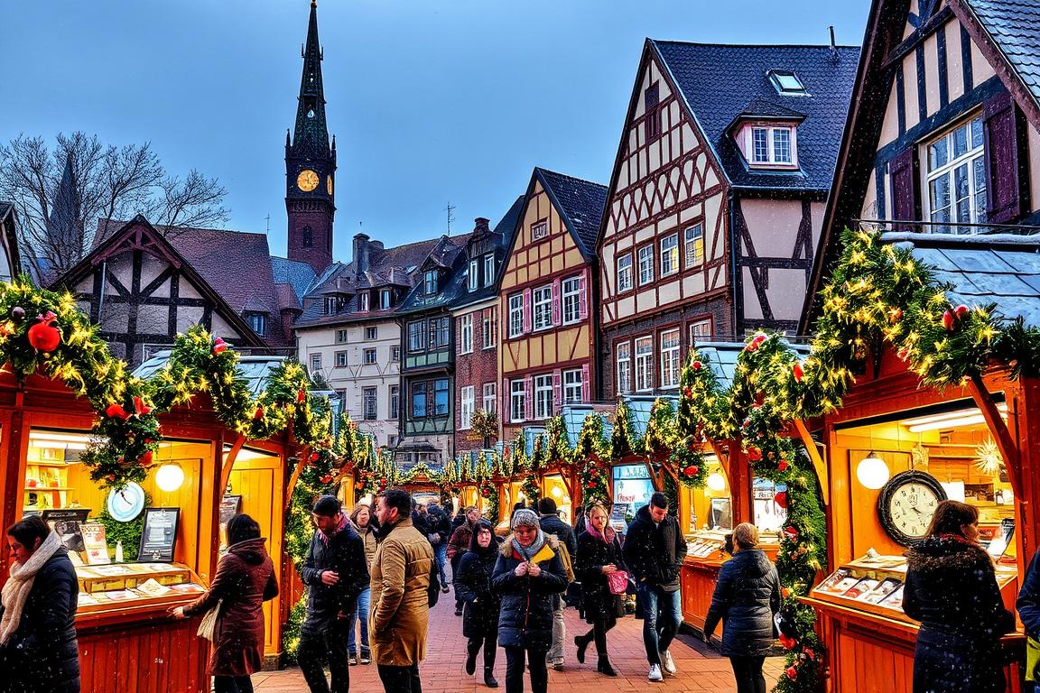 Treudelberger Weihnachtsmarkt in Hamburg