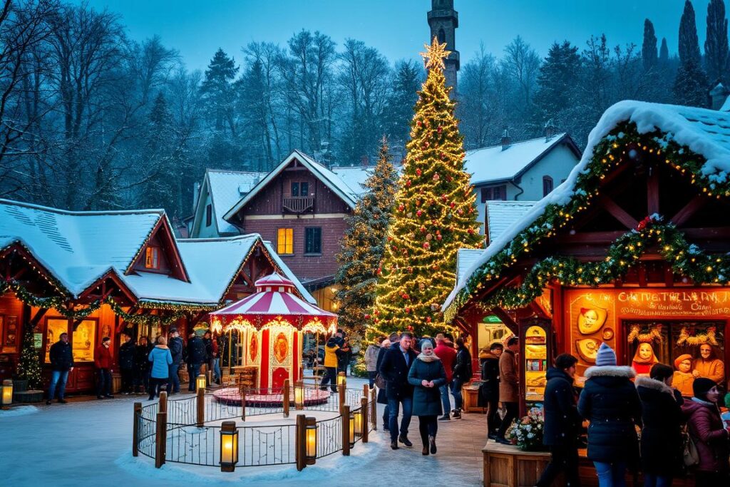 Weihnachtliche Attraktionen auf dem Saalfelder Weihnachtsmarkt