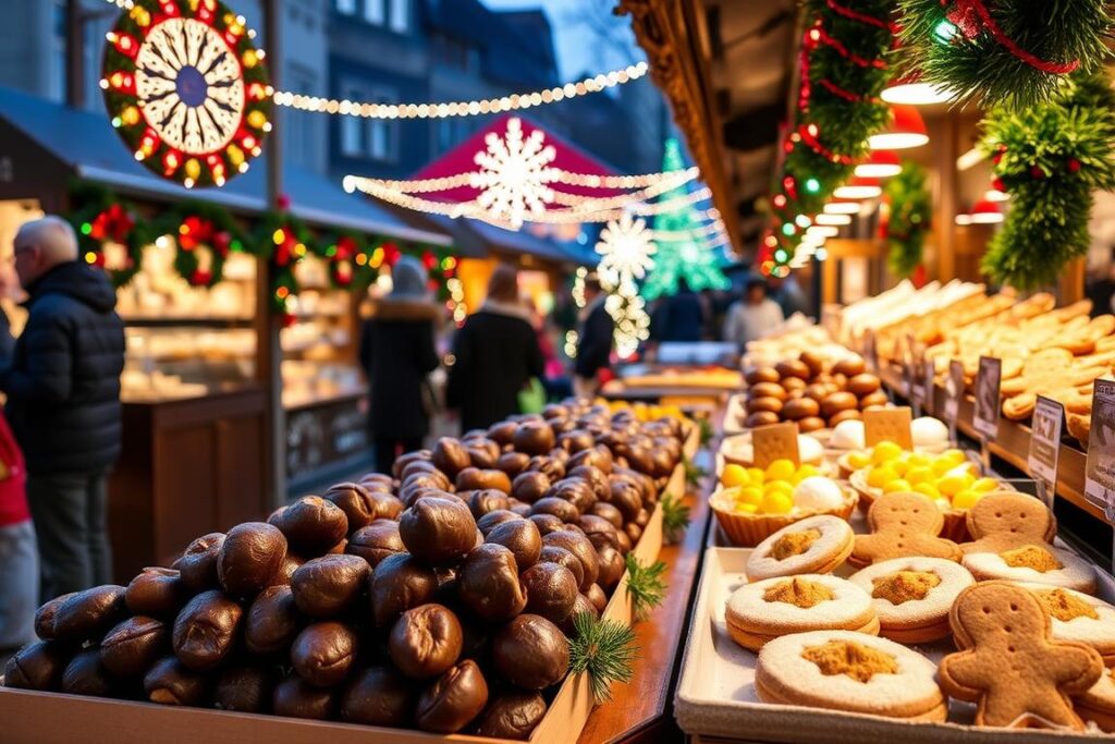 Weihnachtliche Leckereien auf dem St. Petri Markt