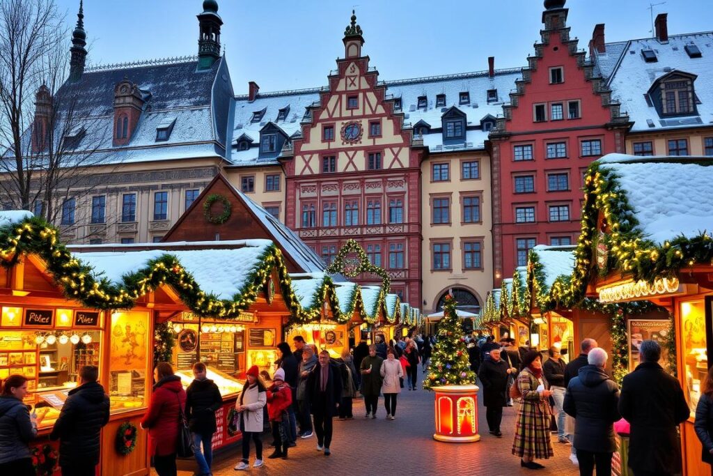 Weihnachtliche Unterhaltung in Meißen