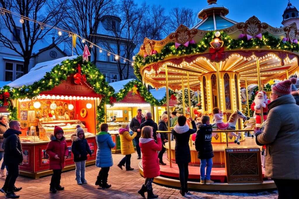 Weihnachtseinkäufe Eppendorf Kinderattraktionen