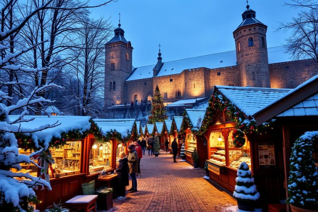 Weihnachtsfeier in Burg