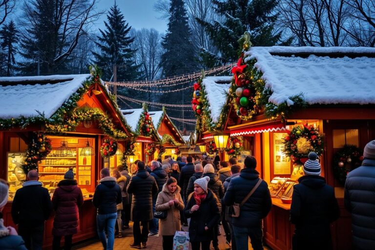Weihnachtsmarkt Osterstraße in Hamburg