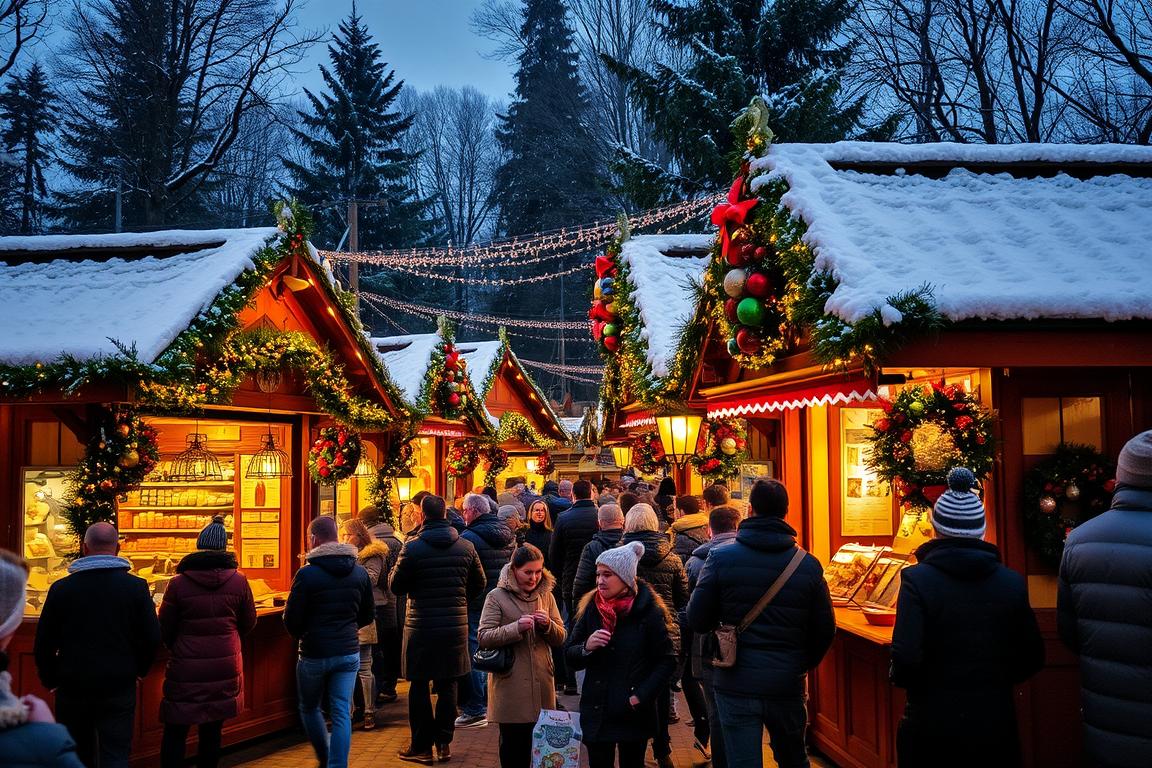 Weihnachtsmarkt Osterstraße in Hamburg
