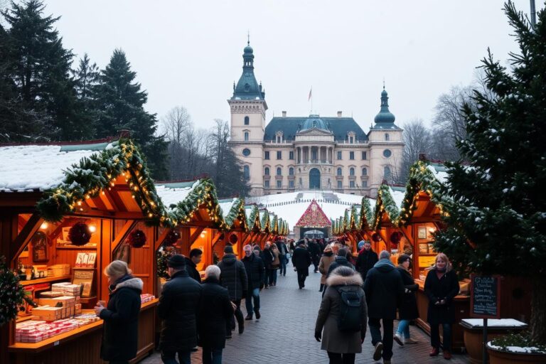 Weihnachtsmarkt auf Schloss Augustusburg