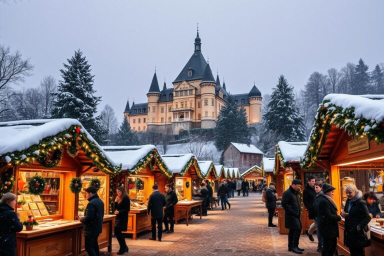 Weihnachtsmarkt auf Schloss Glücksburg