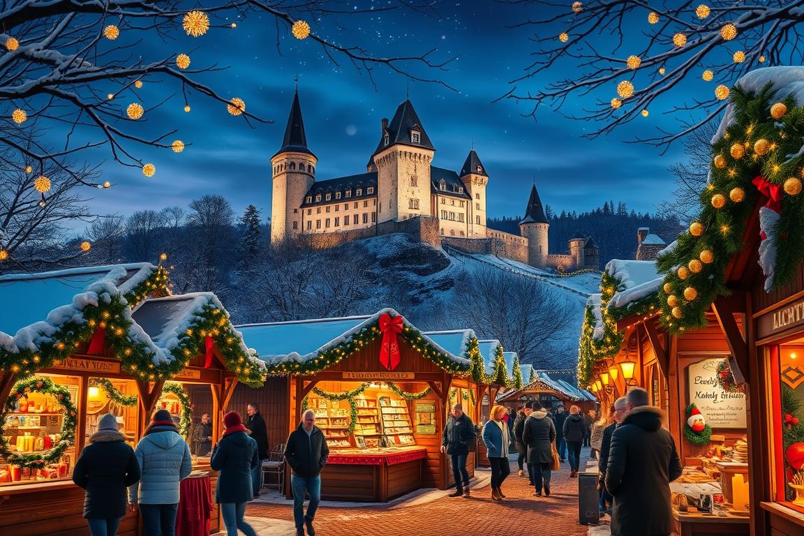 Weihnachtsmarkt auf der Leuchtenburg