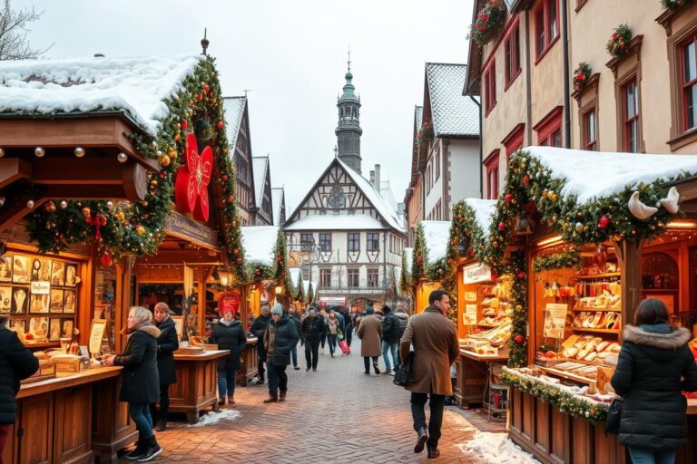 Weihnachtsmarkt im Erzgebirge Schwarzenberg