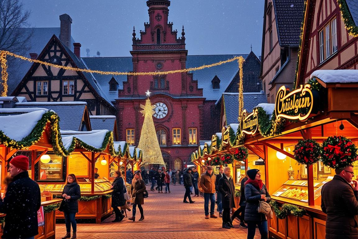 Weihnachtsmarkt im Täubchenthal Leipzig